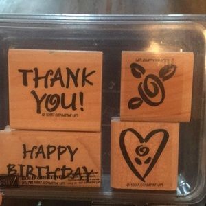 Stampin’ Up! Stamp set Bold Greetings mini